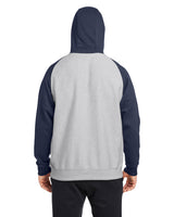 Team 365 Unisex Zone HydroSport™ Heavyweight Colorblock Hooded Sweatshirt