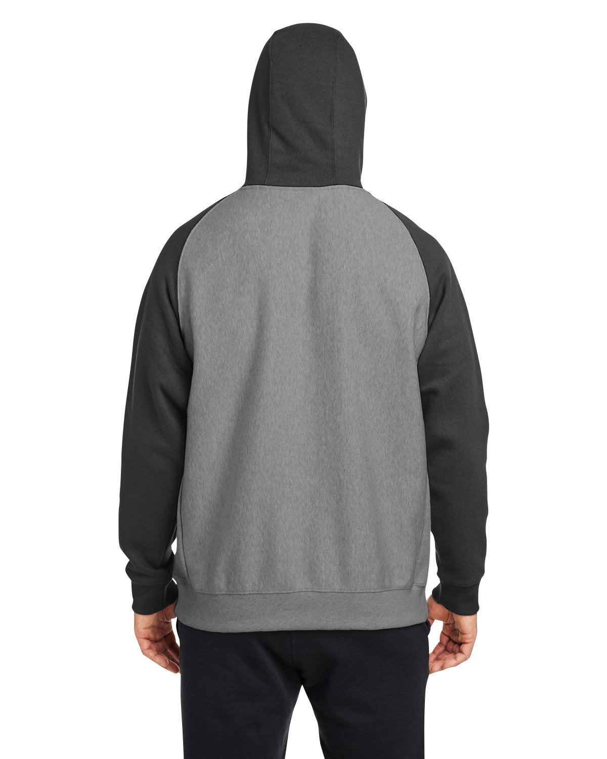 Team 365 Unisex Zone HydroSport™ Heavyweight Colorblock Hooded Sweatshirt