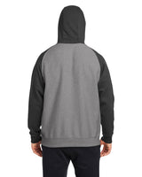 Team 365 Unisex Zone HydroSport™ Heavyweight Colorblock Hooded Sweatshirt