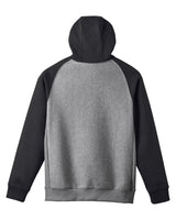 Team 365 Unisex Zone HydroSport™ Heavyweight Colorblock Hooded Sweatshirt
