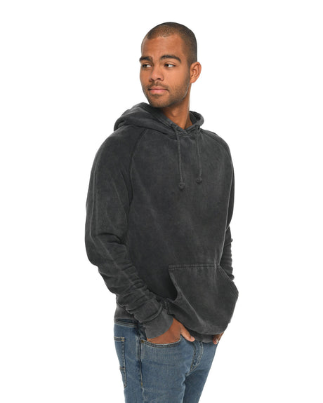 Lane Seven Unisex Vintage Raglan Hooded Sweatshirt Lane Seven
