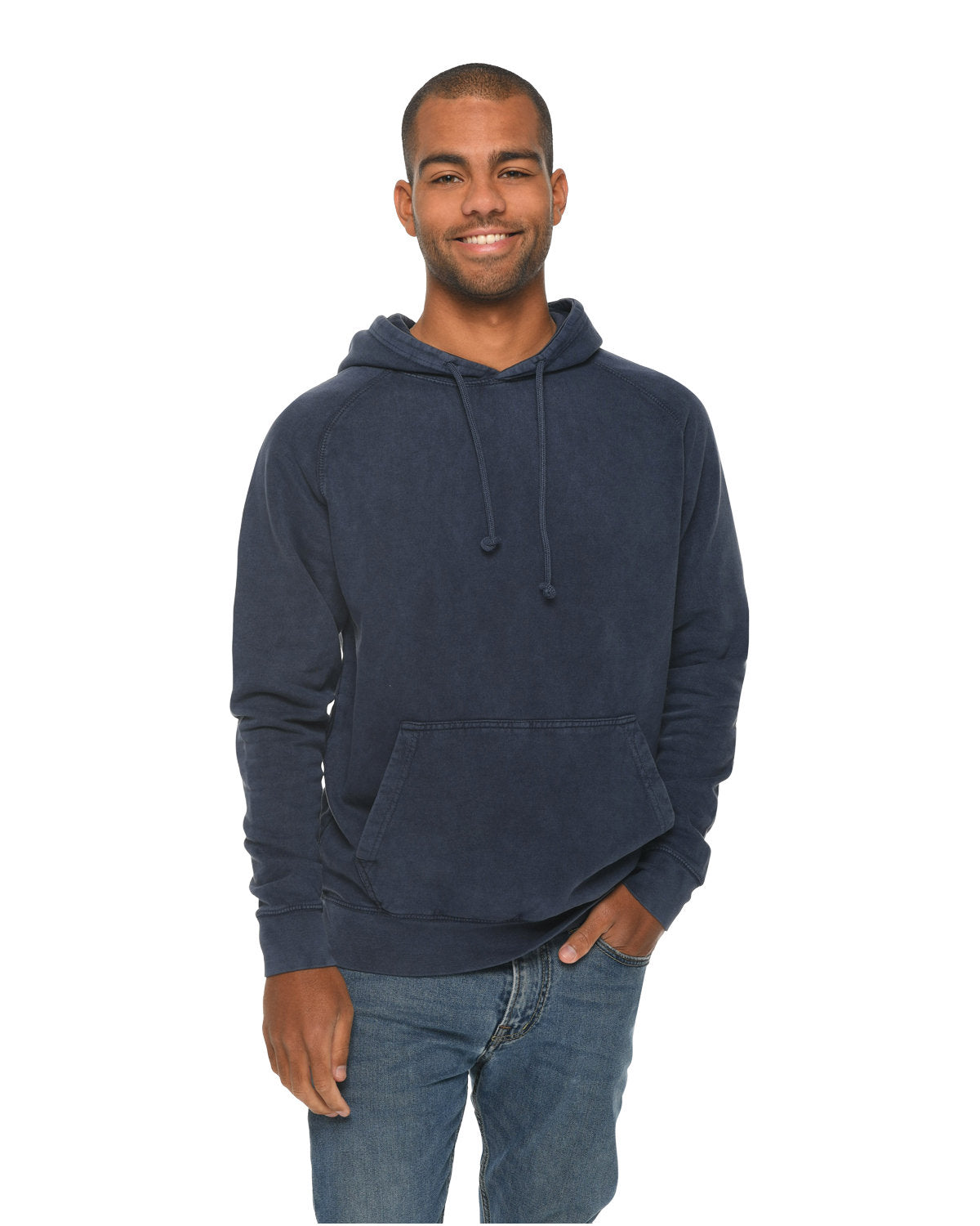 Lane Seven Unisex Vintage Raglan Hooded Sweatshirt Lane Seven