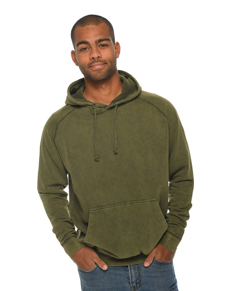 Lane Seven Unisex Vintage Raglan Hooded Sweatshirt Lane Seven