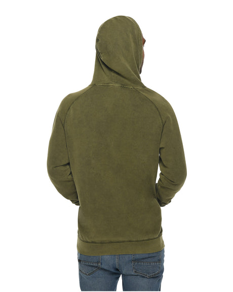 Lane Seven Unisex Vintage Raglan Hooded Sweatshirt Lane Seven