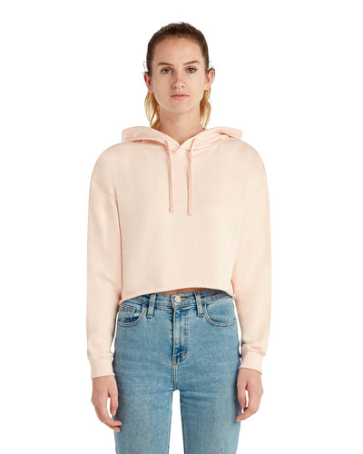 Lane Seven Ladies' Cropped Fleece Hoodie