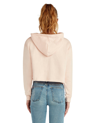 Lane Seven Ladies' Cropped Fleece Hoodie