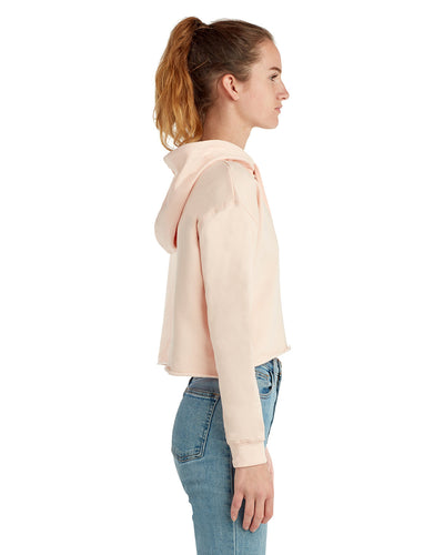 Lane Seven Ladies' Cropped Fleece Hoodie