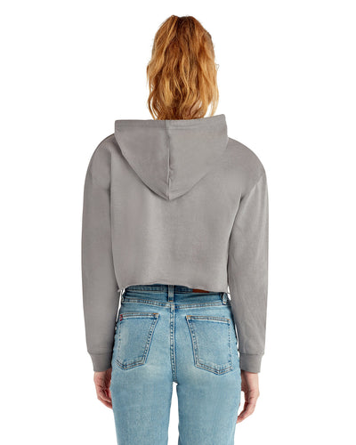 Lane Seven Ladies' Cropped Fleece Hoodie
