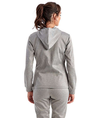 TriDri Ladies' Spun Dyed Full-Zip Hooded Sweatshirt