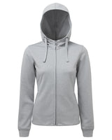 TriDri Ladies' Spun Dyed Full-Zip Hooded Sweatshirt TriDri