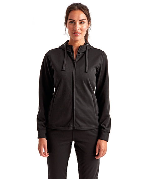 TriDri Ladies' Spun Dyed Full-Zip Hooded Sweatshirt TriDri