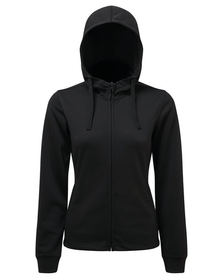 TriDri Ladies' Spun Dyed Full-Zip Hooded Sweatshirt TriDri