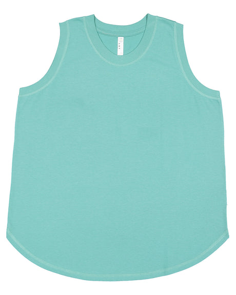 LAT Ladies' Curvy Relaxed Tank LAT