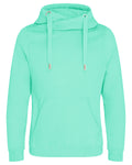 Just Hoods By AWDis Men's 80/20 Heavyweight Cross Over Neck Hooded Sweatshirt AWDis