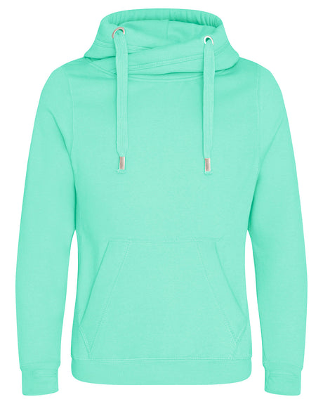 Just Hoods By AWDis Men's 80/20 Heavyweight Cross Over Neck Hooded Sweatshirt AWDis