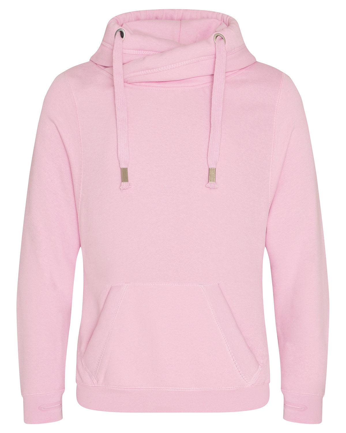 Just Hoods By AWDis Men's 80/20 Heavyweight Cross Over Neck Hooded Sweatshirt AWDis
