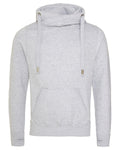 Just Hoods By AWDis Men's 80/20 Heavyweight Cross Over Neck Hooded Sweatshirt AWDis