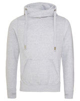 Just Hoods By AWDis Men's 80/20 Heavyweight Cross Over Neck Hooded Sweatshirt AWDis