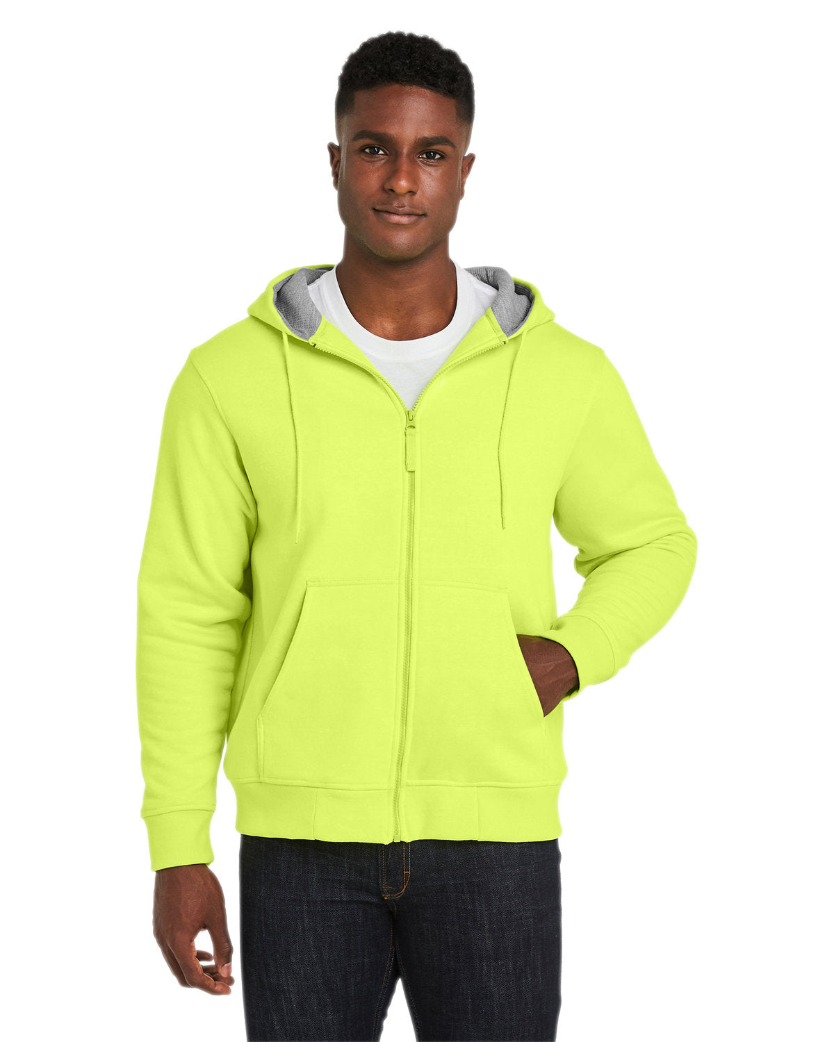 Harriton Men's ClimaBloc™ Lined Heavyweight Hooded Sweatshirt Harriton