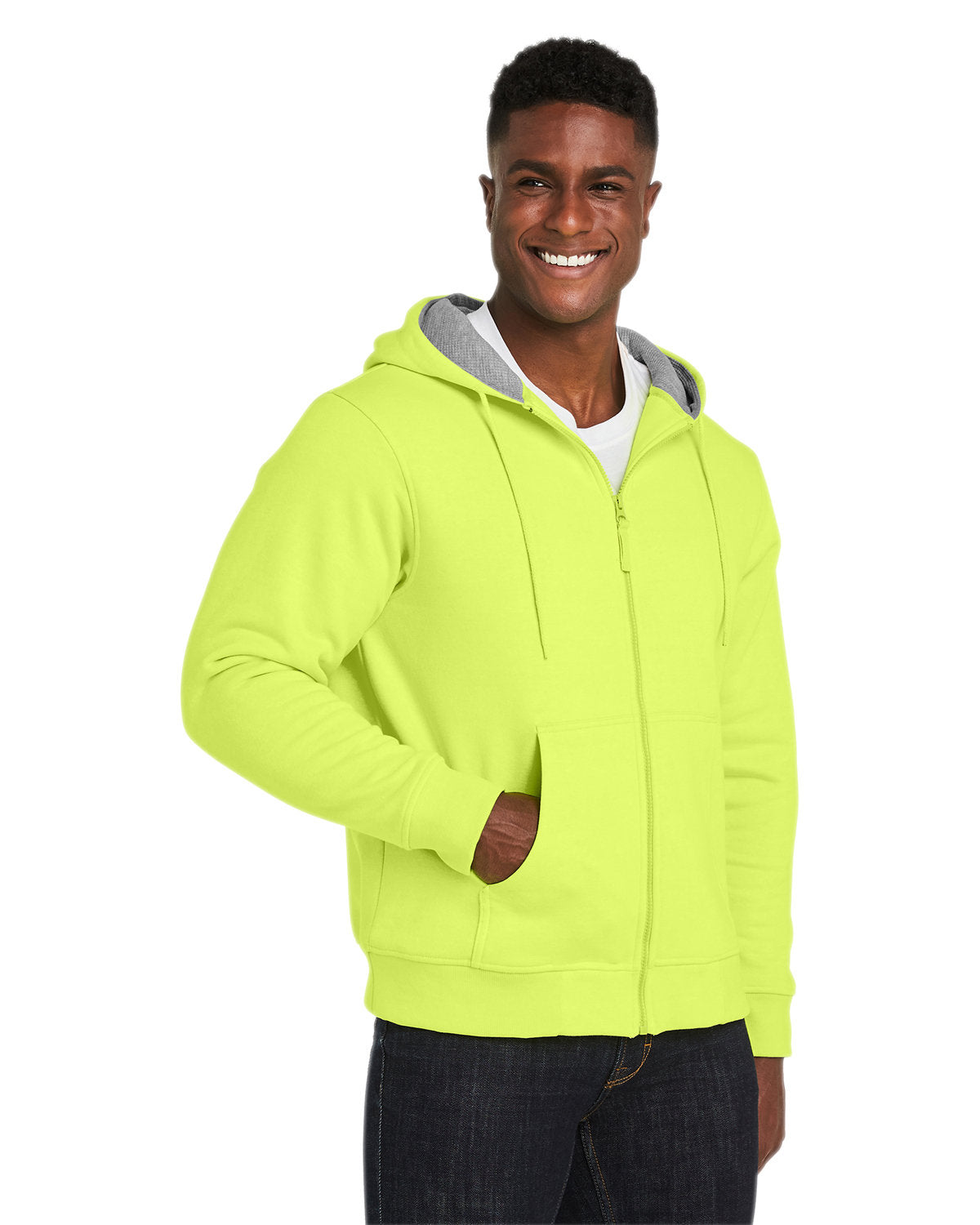 Harriton Men's ClimaBloc™ Lined Heavyweight Hooded Sweatshirt Harriton