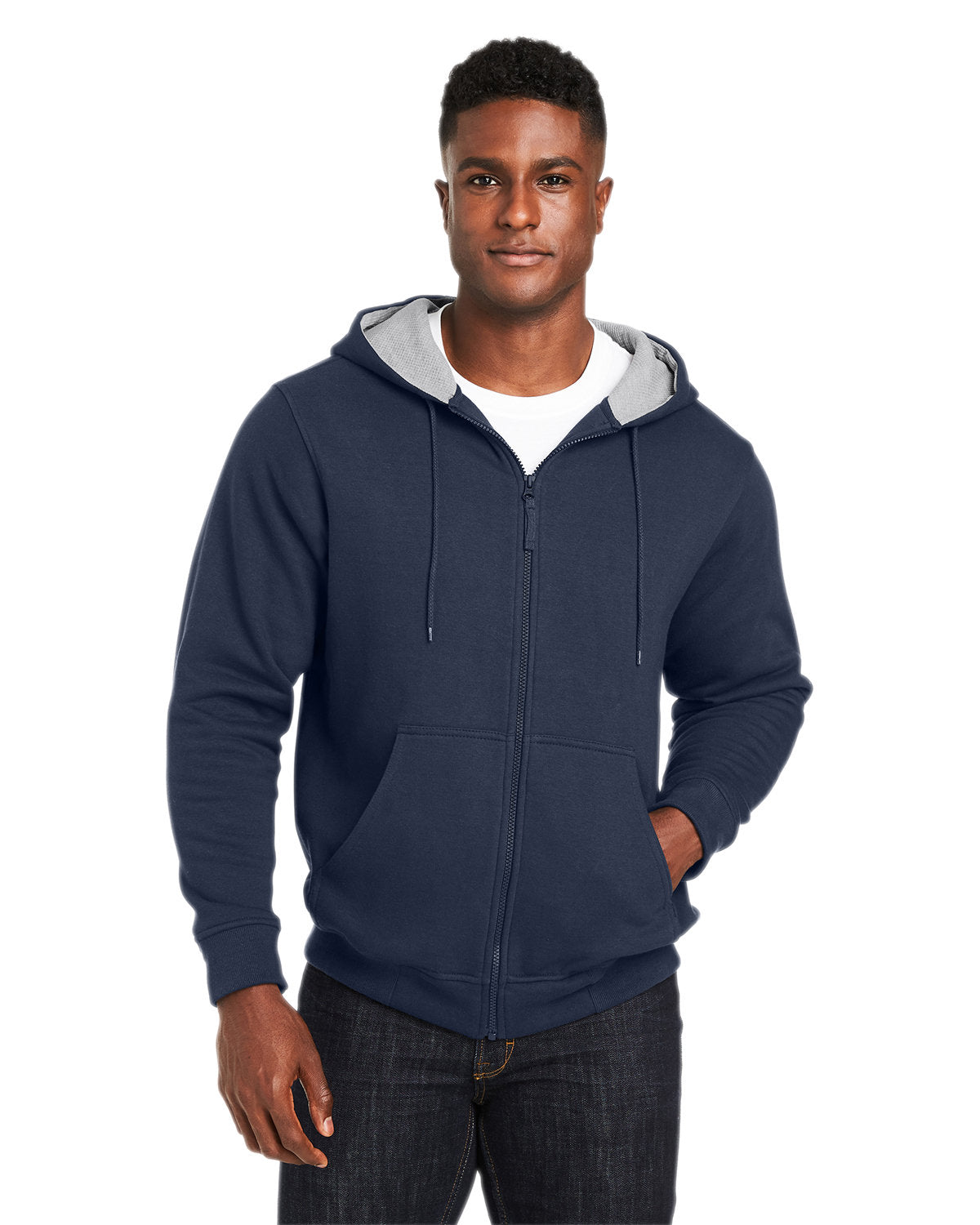 Harriton Men's ClimaBloc™ Lined Heavyweight Hooded Sweatshirt Harriton