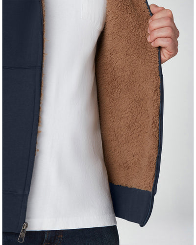 Dickies Men's Fleece-Lined Full-Zip Hooded Sweatshirt