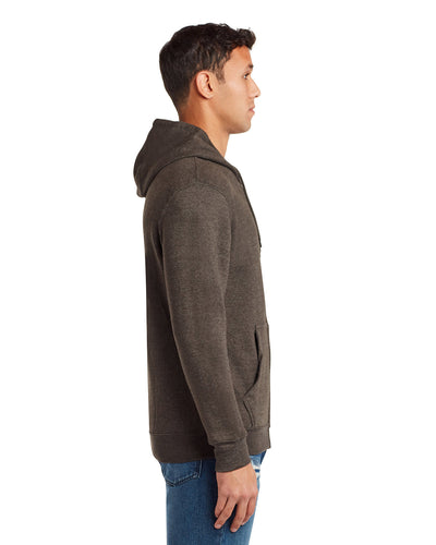 Lane Seven Unisex Premium Full-Zip Hooded Sweatshirt