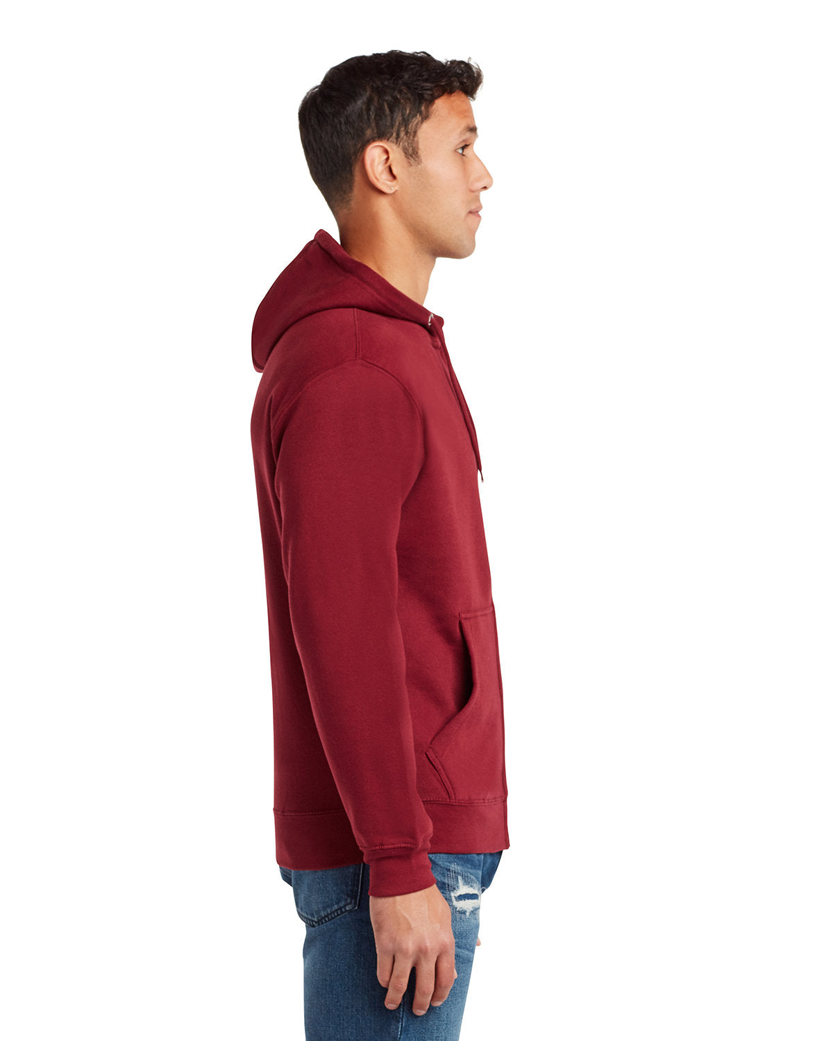 Lane Seven Unisex Premium Full-Zip Hooded Sweatshirt Lane Seven