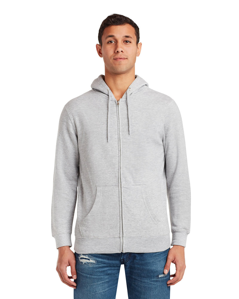 Lane Seven Unisex Premium Full-Zip Hooded Sweatshirt