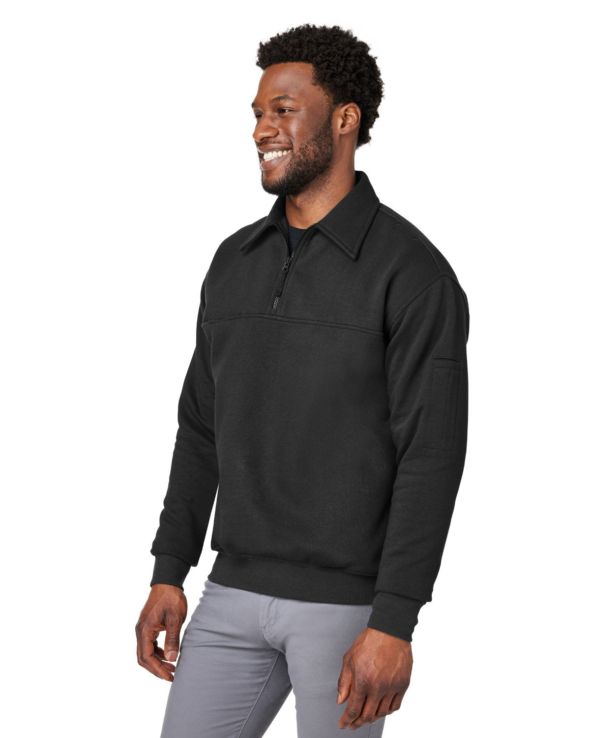 Harriton Unisex ClimaBloc™ Heavyweight Quarter-Zip Mens Apparel Sweatshirts & Fleece