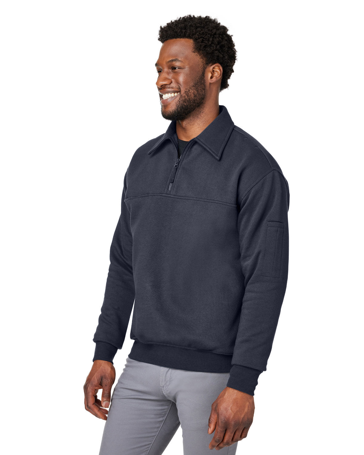 Harriton Unisex ClimaBloc™ Heavyweight Quarter-Zip Mens Apparel Sweatshirts & Fleece