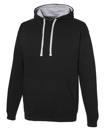 Just Hoods By AWDis Adult 80/20 Midweight Varsity Contrast Hooded Sweatshirt