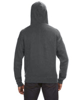 J America Adult Premium Full-Zip Fleece Hooded Sweatshirt J America