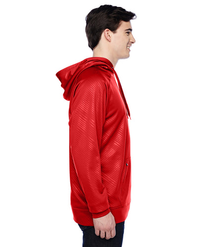 J America Adult "VOLT" Poly Fleece Hood