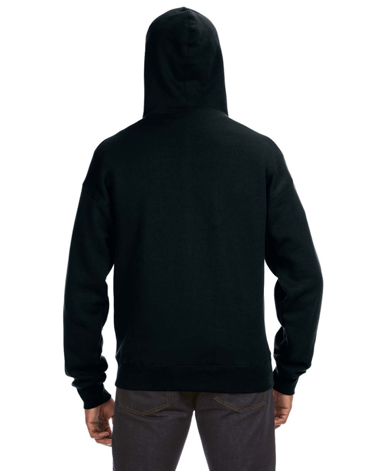 J America Adult Premium Full-Zip Fleece Hooded Sweatshirt J America