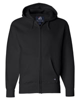 J America Adult Premium Full-Zip Fleece Hooded Sweatshirt J America