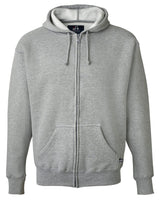 J America Adult Premium Full-Zip Fleece Hooded Sweatshirt J America