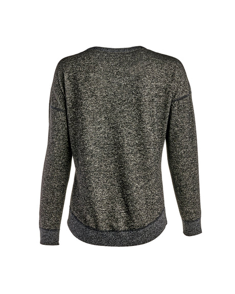 J America Ladies' Cozy Crewneck Sweatshirt J. America