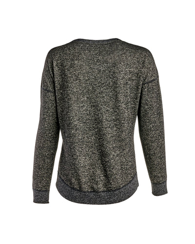 J America Ladies' Cozy Crewneck Sweatshirt