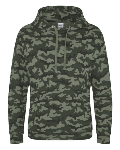 Just Hoods By AWDis Unisex Camo Hoodie