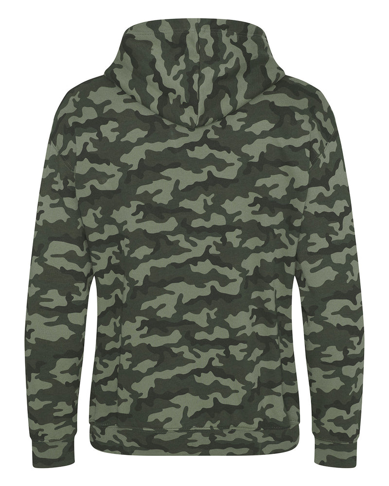 Just Hoods By AWDis Unisex Camo Hoodie