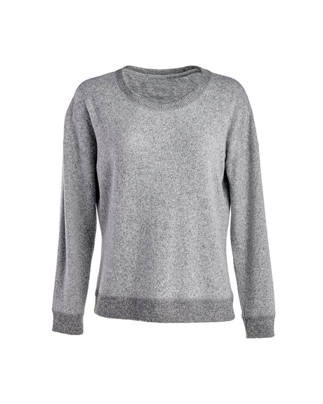 J America Ladies' Cozy Crewneck Sweatshirt J. America