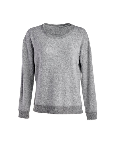 J America Ladies' Cozy Crewneck Sweatshirt