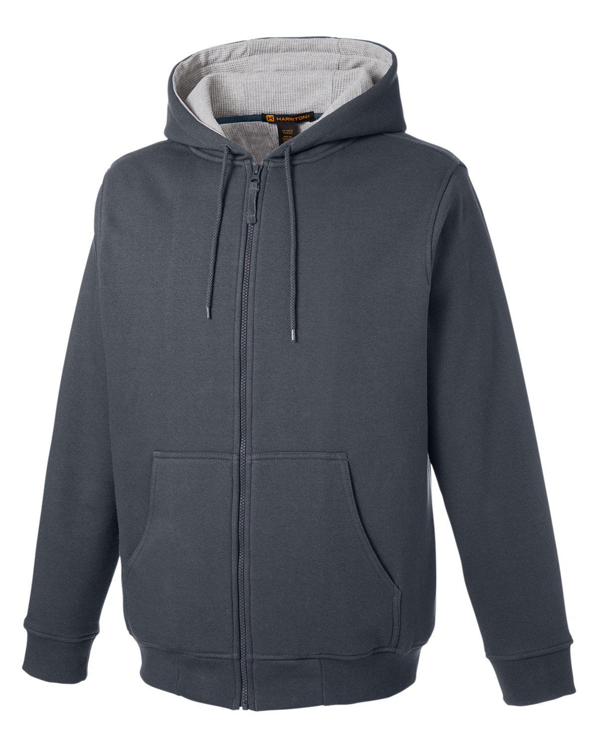 Harriton Men's Tall ClimaBloc™ Lined Heavyweight Hooded Sweatshirt Harriton