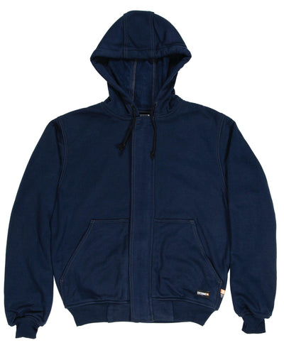 Berne Men's Flame Resistant Full-Zip Hooded Sweatshirt