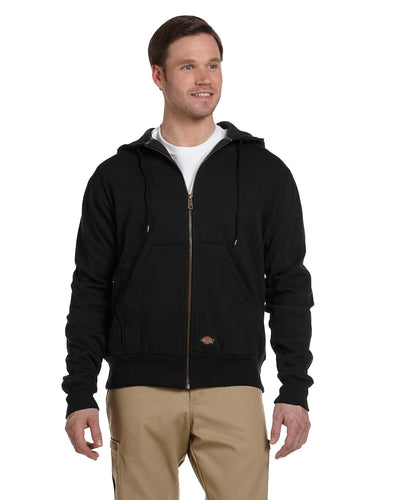 Dickies Men's 470 Gram Thermal-Lined Fleece Jacket Hooded Sweatshirt