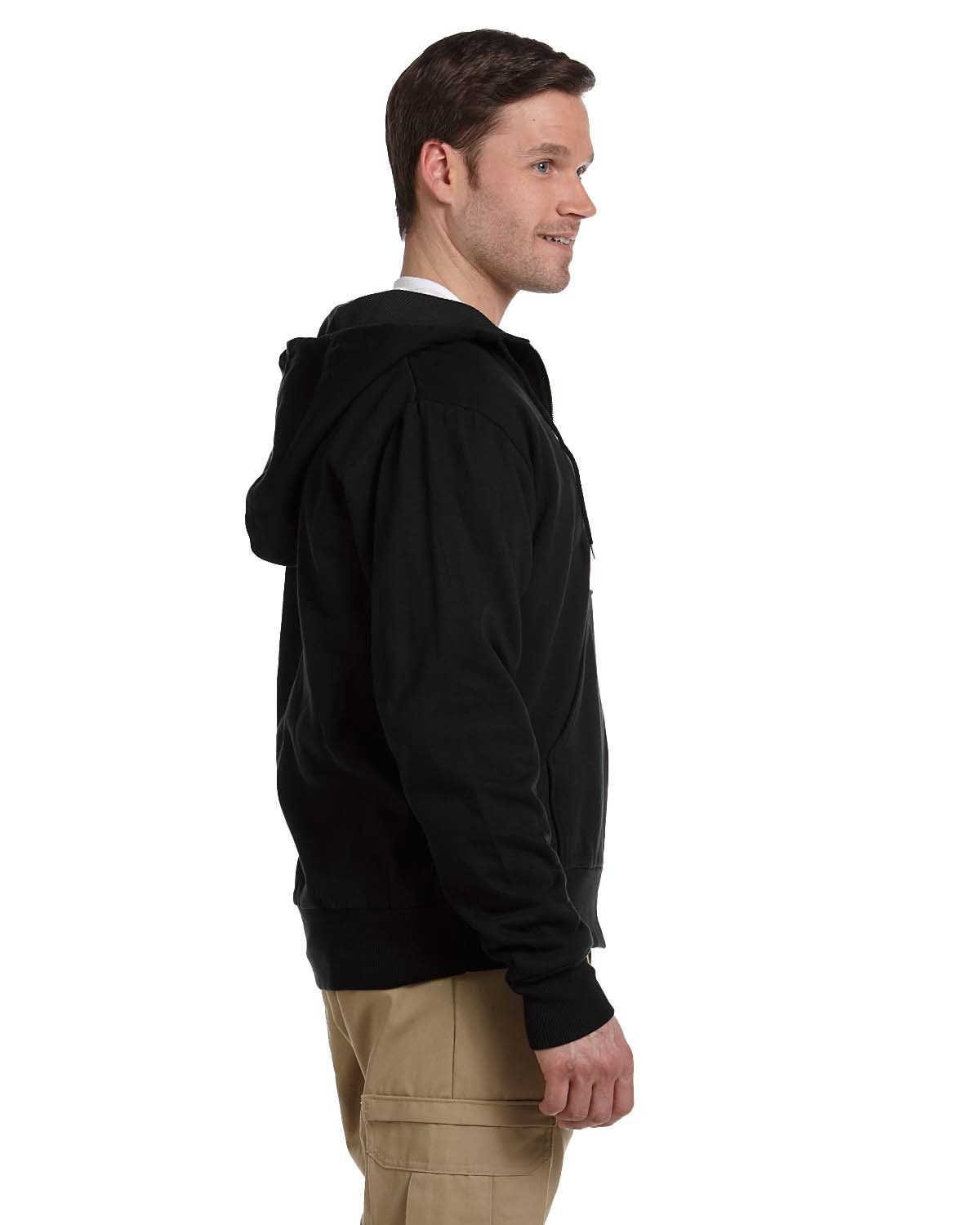 Dickies Men's 470 Gram Thermal-Lined Fleece Jacket Hooded Sweatshirt Dickies
