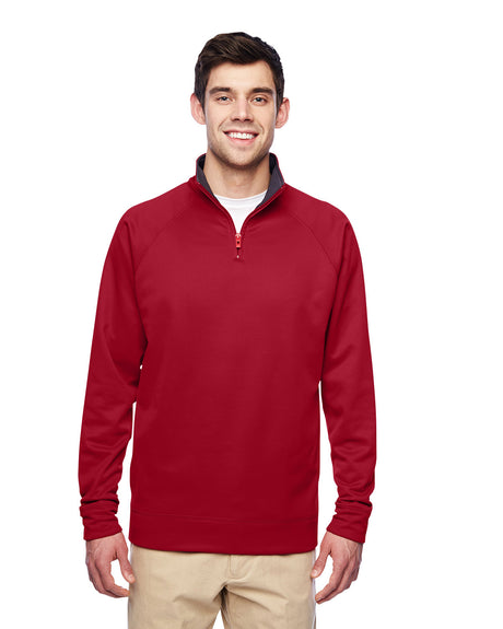 Jerzees Adult 6 oz. DRI-POWER® SPORT Quarter-Zip Cadet Collar Sweatshirt JERZEES
