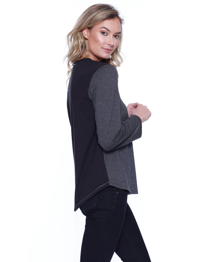 StarTee Ladies' CVC Melrose Long-Sleeve T-Shirt StarTee