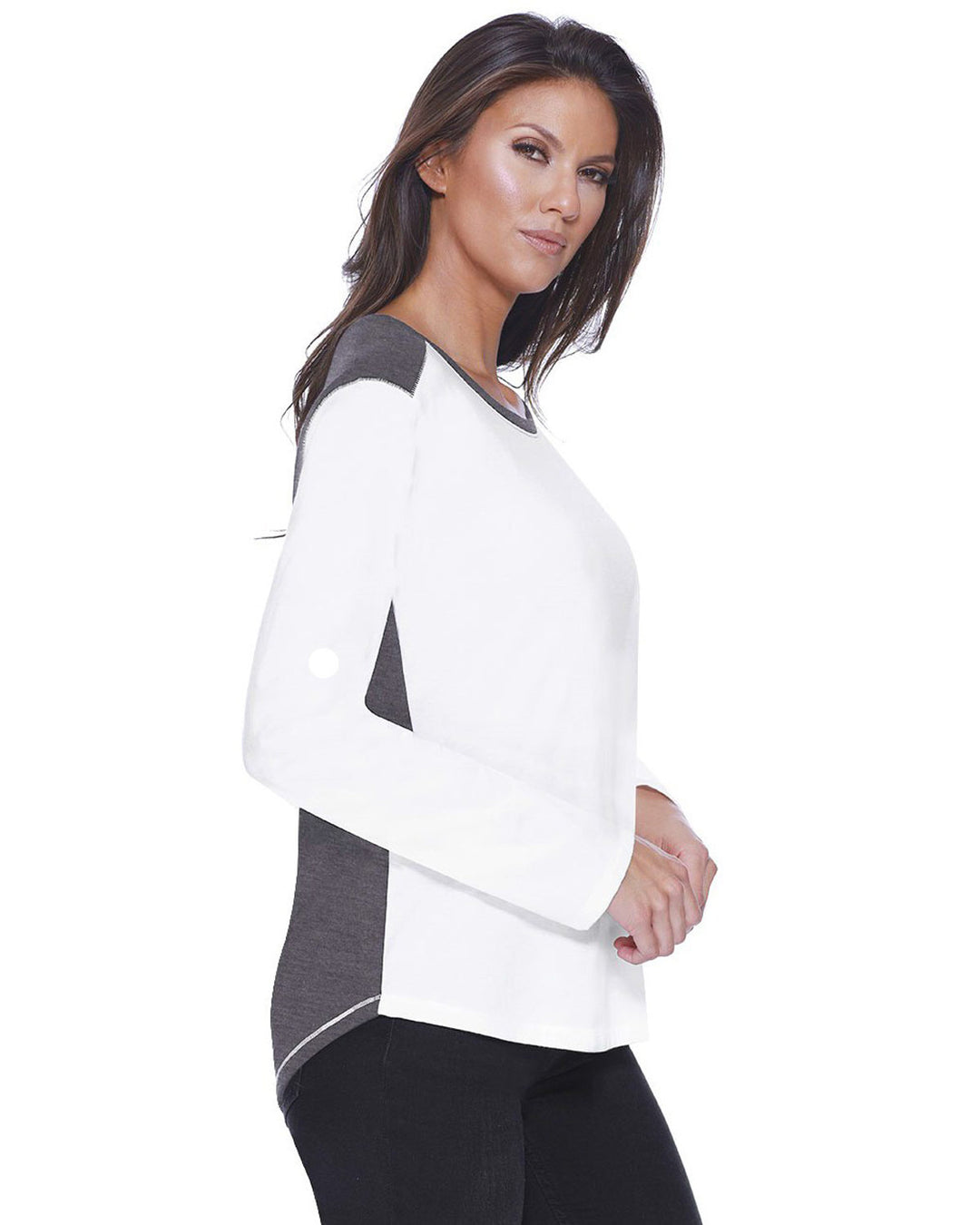 StarTee Ladies' CVC Melrose Long-Sleeve T-Shirt StarTee